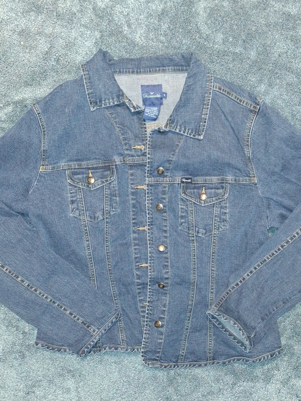 Faconnable Blue Denim Jacket